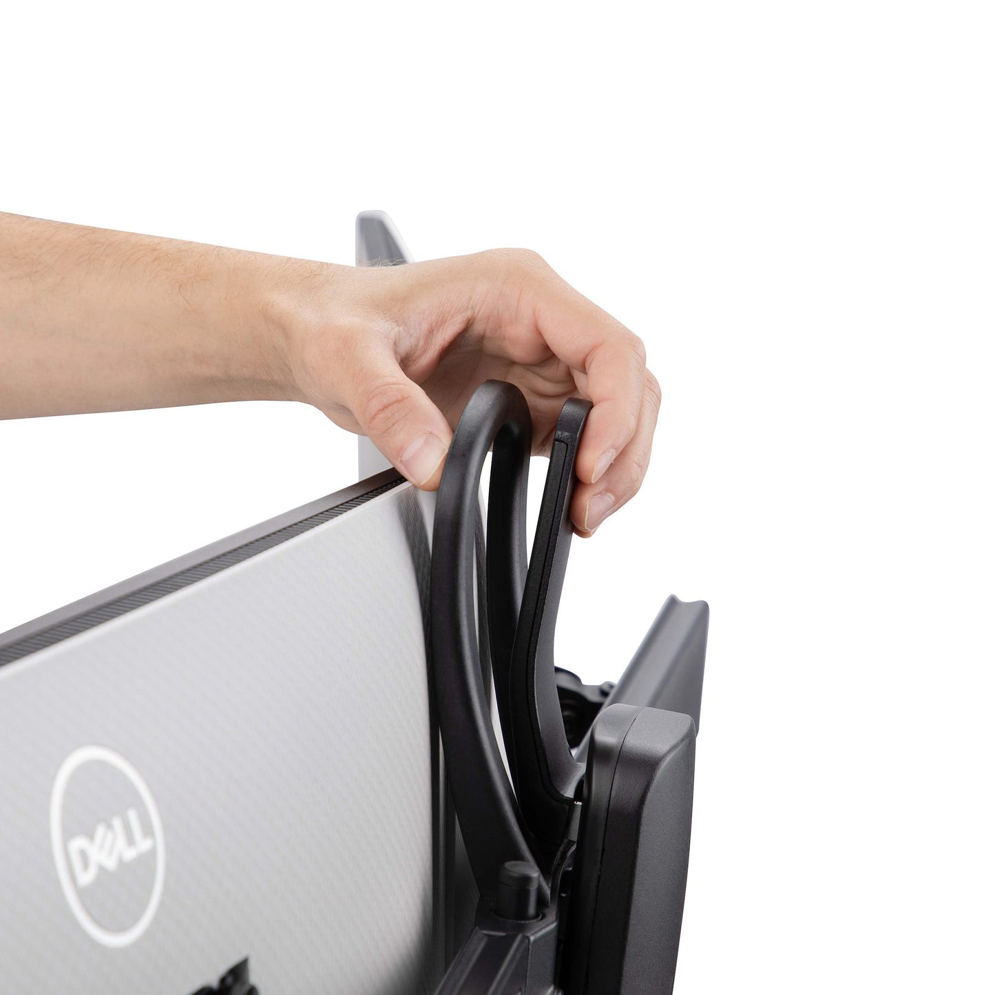 StarTech.com Crossbar Dual Monitor Desk Stand For Double 27-inch Screens, VESA Mount
