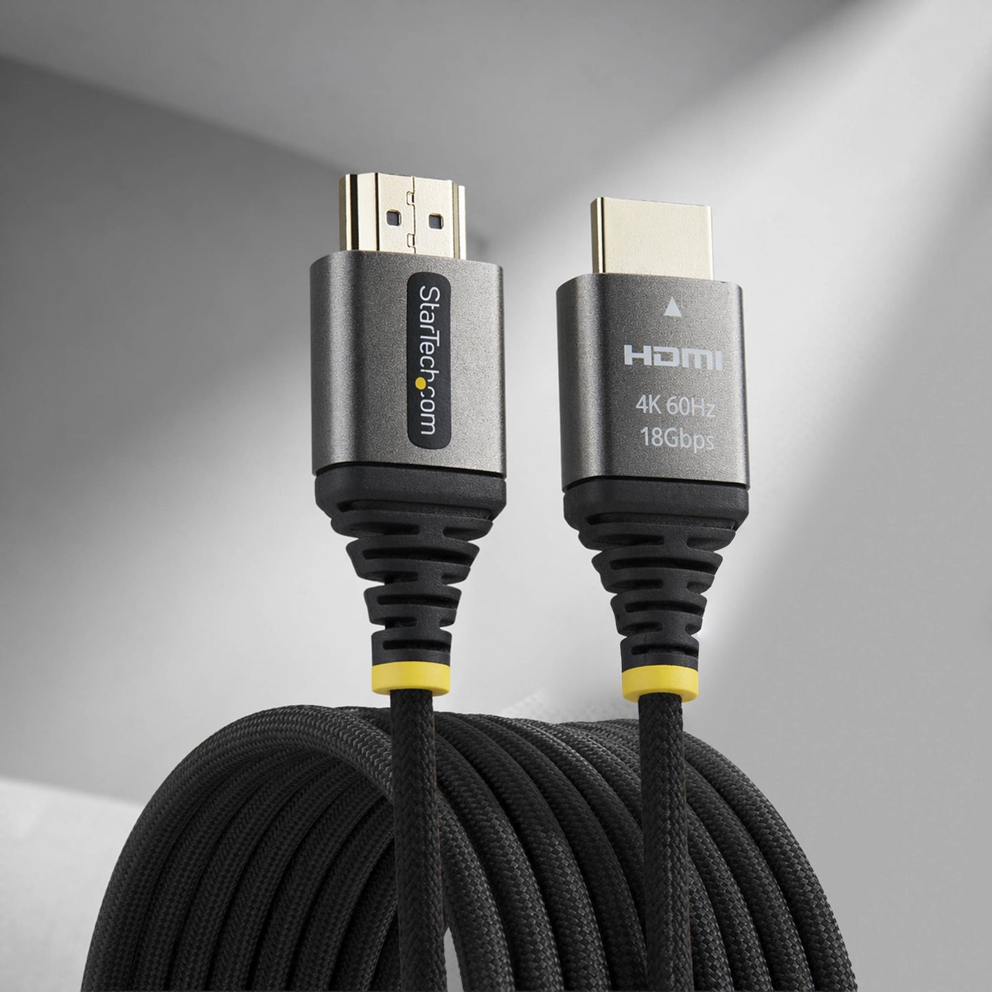 StarTech.com 3m (10ft) Premium Certified High Speed HDMI Cable, Ultra Flexible HDMI