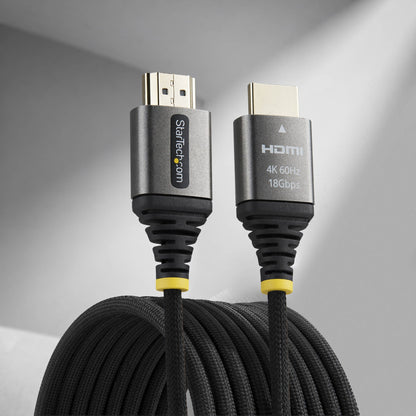 StarTech.com 3m (10ft) Premium Certified High Speed HDMI Cable, Ultra Flexible HDMI