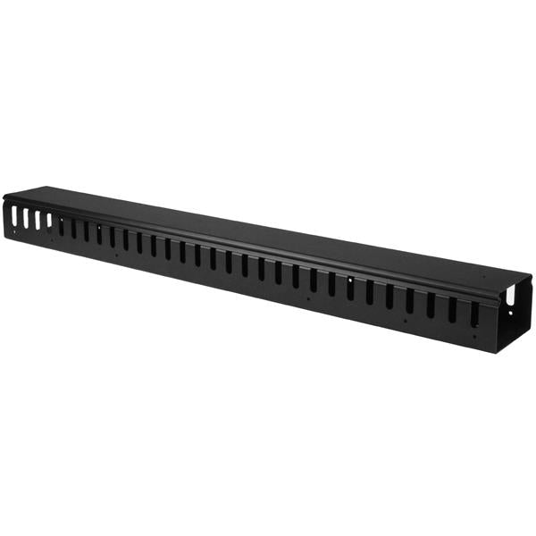 StarTech.com Vertical Cable Organizer with Finger Ducts - 20U - 3 ft. Rack