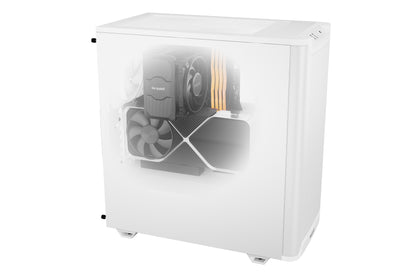 be quiet! PURE BASE 501 Airflow White Midi Tower PC Case