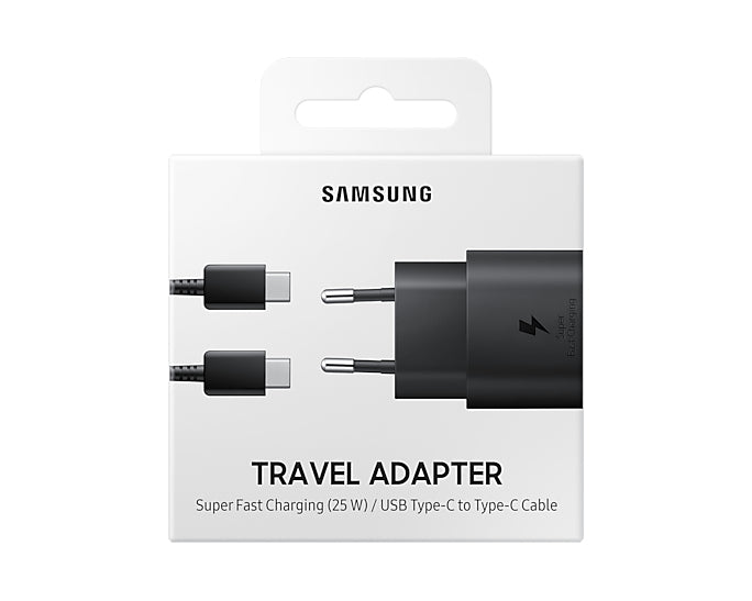 Samsung EP-TA800NBEG power adapter/inverter Indoor/outdoor 25 W Black Charger