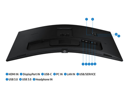 Samsung S65UC 34" UWQHD VA 100Hz Curved Monitor
