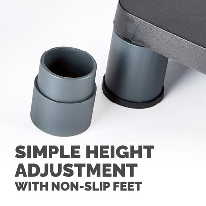 Fellowes Computer Monitor Stand with 3 Height Adjustments - Standard Monitor Riser Mount (9169301)