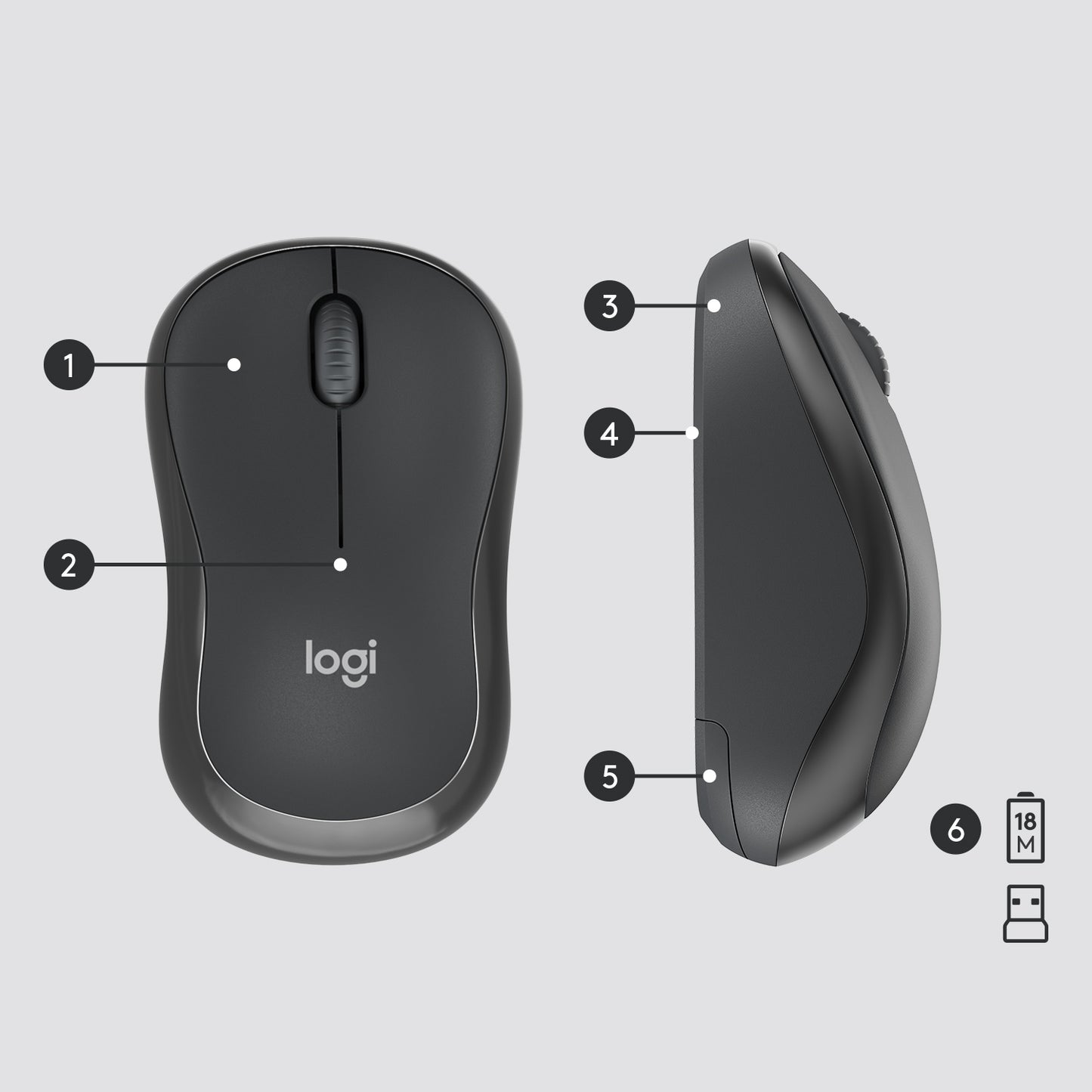 Logitech MK295 Wireless Keyboard & Mouse Combo