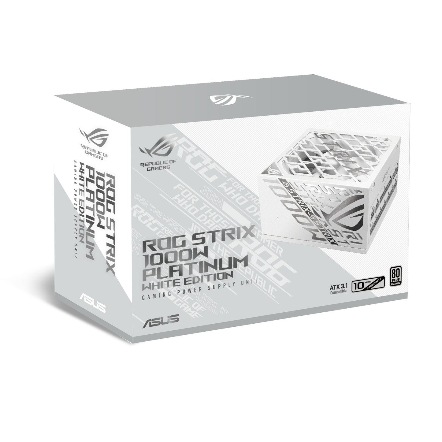 ASUS ROG -STRIX-1000P-GAMING-WHITE power supply unit 1000 W 20+4 pin ATX ATX