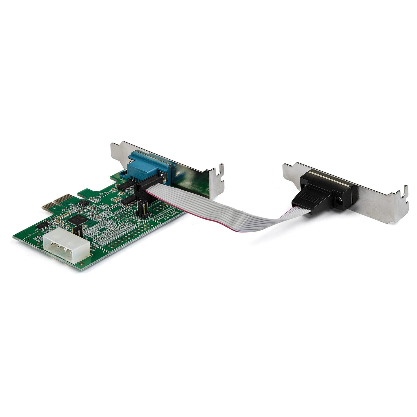 StarTech.com 2-port PCI Express RS232 Serial Adapter Card - PCIe RS232 Serial Host Hub (2S953LP)