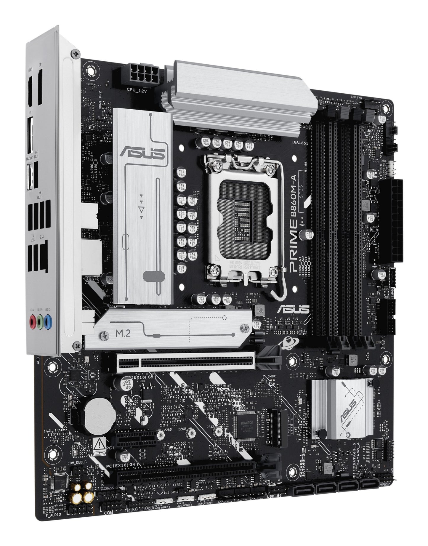 ASUS PRIME B860M-A-CSM Intel B860 LGA 1851 (Socket V1) micro ATX Motherboard
