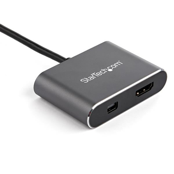 StarTech.com USB C Multiport Video Adapter - 4K 60Hz USB-C to HDMI 2.0 or Mini Hub