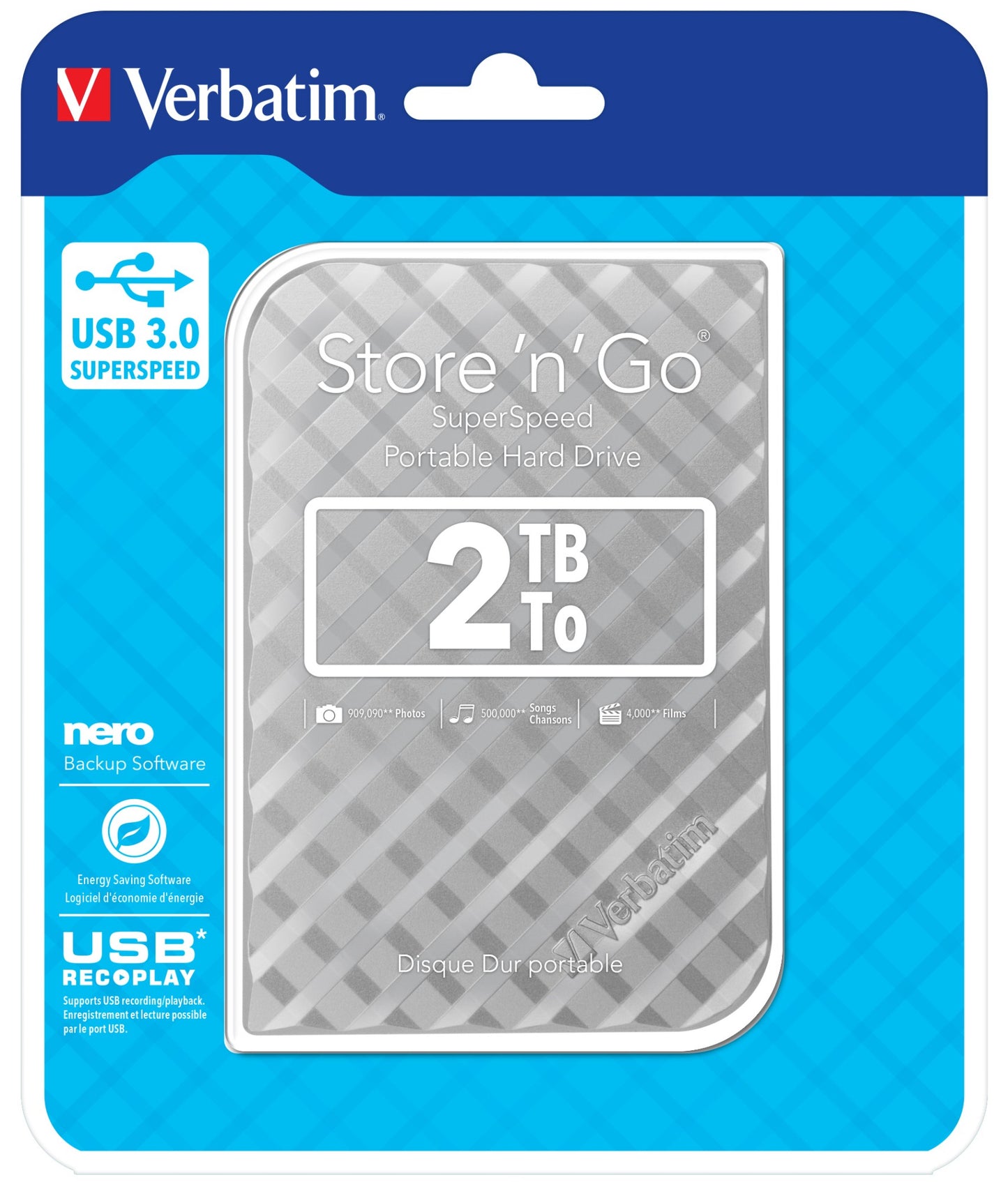 Verbatim 53198 2TB HDD