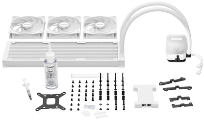 be quiet! LIGHT LOOP 360mm White Processor All-in-one liquid cooler 12 cm 1 pc(s) Cooling