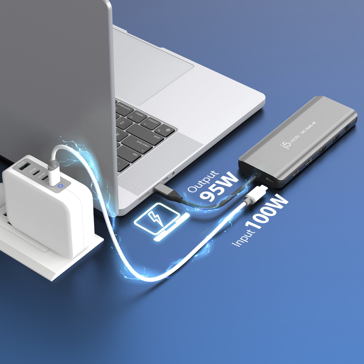 j5create JCD398 USB-C® HDMI™ Docking Station