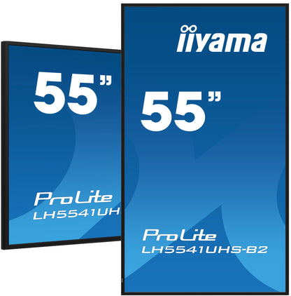 iiyama LH5541UHS-B2 Signage Display Kiosk design 54.6" 4K UHD IPS Monitor