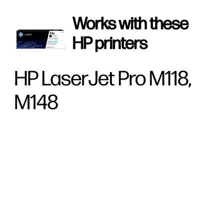 HP CF294X/94X Toner Cartridge (2.8K pages, HP Pro M 118)