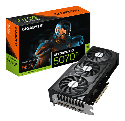 Gigabyte WINDFORCE OC GeForce RTX 5070 Ti 16GB GDDR6 Graphics Card