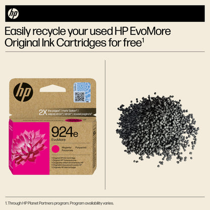 HP 4K0U8NE/924E Magenta Ink Cartridge (800 pages)