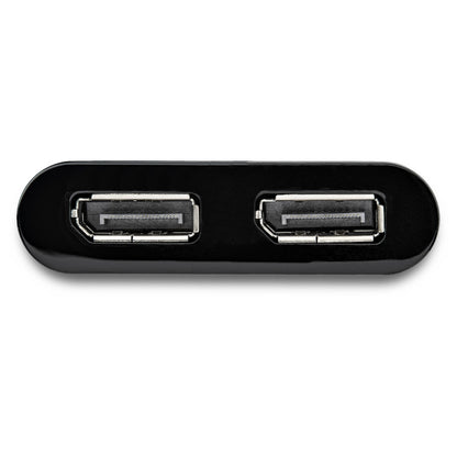 StarTech.com USB 3.0 to Dual DisplayPort Adapter, 4K 60Hz, DisplayLink Certified Hub