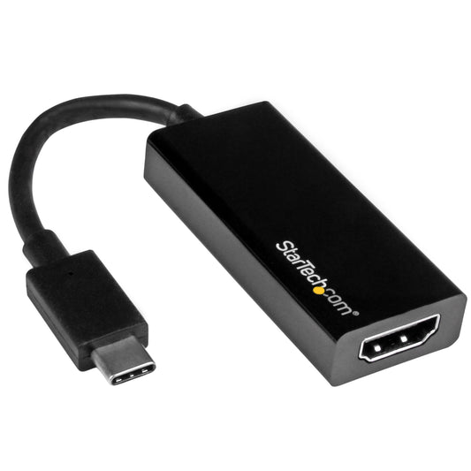 StarTech.com USB-C to HDMI Adapter with 4K 30Hz - Black Hub