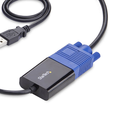 StarTech.com Portable Laptop Crash Cart Adapter, USB/VGA/Mini DisplayPort KVM KVM Switch