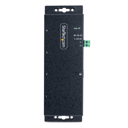 StarTech.com 4-Port Industrial USB 3.0 5Gbps Hub, Rugged USB Hub with ESD