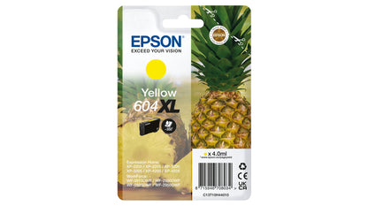 Epson C13T10H44010/604XL Yellow Ink Cartridge (350 pages, Epson XP 2200)