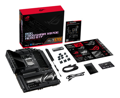 ASUS ROG CROSSHAIR X870E HERO BTF AMD X870E Socket AM5 ATX Motherboard