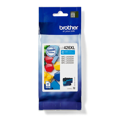 Brother LC-426XLC Cyan Ink Cartridge (5K pages, Brother MFC-J 4335)