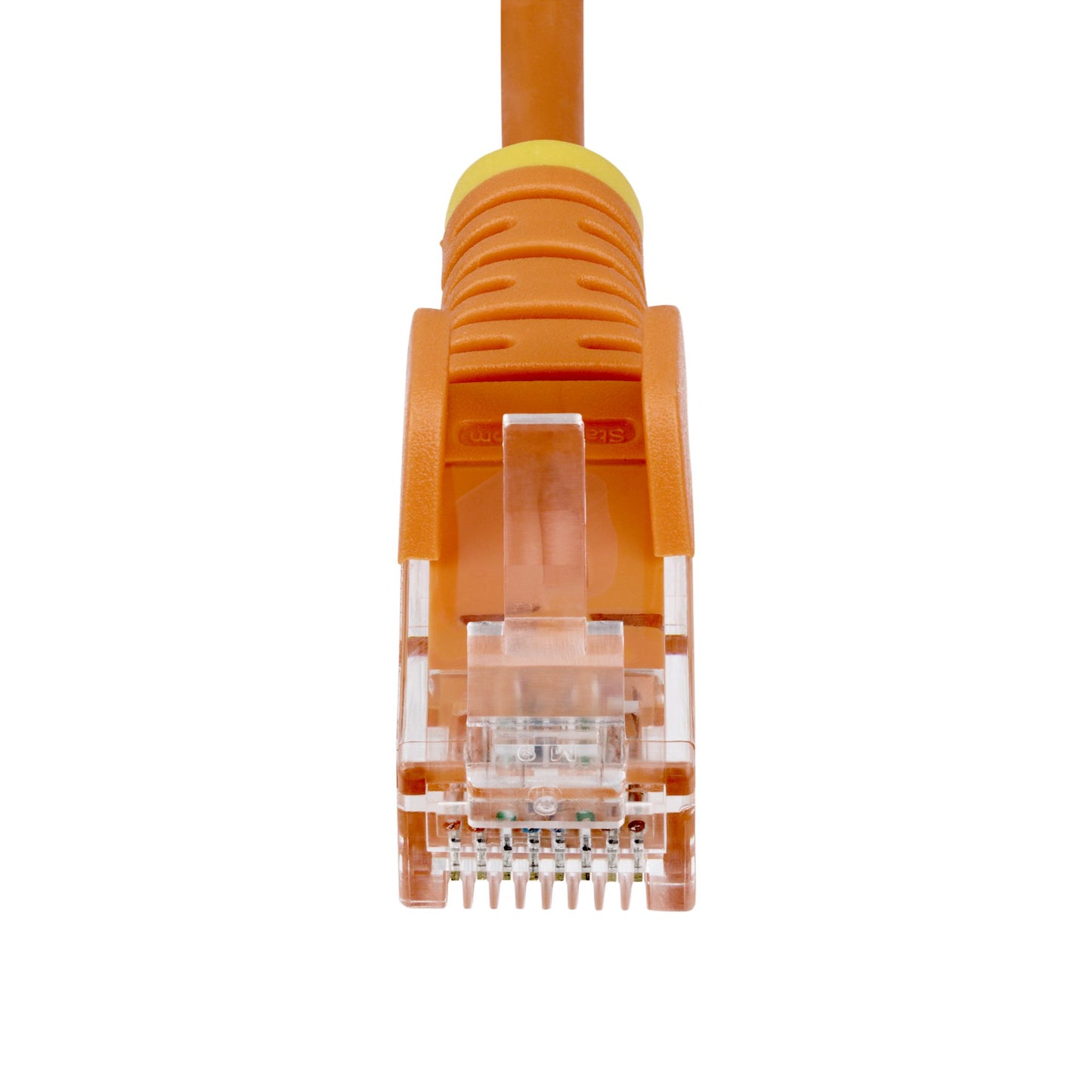 StarTech.com 15m Orange Slim CAT6 Ethernet Cable, Snagless, 100W PoE, UTP, LSZH