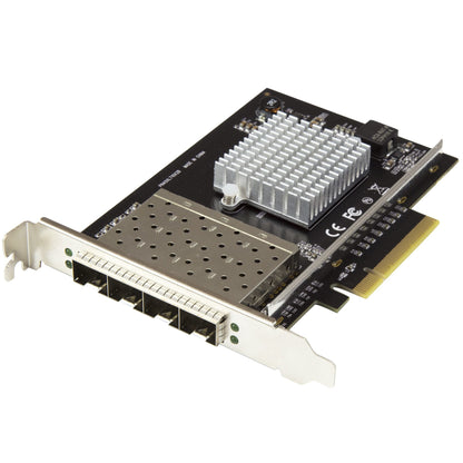 StarTech.com Quad Port 10G SFP+ Network Card - Intel XL710 Open SFP+ Converged Network Adapter