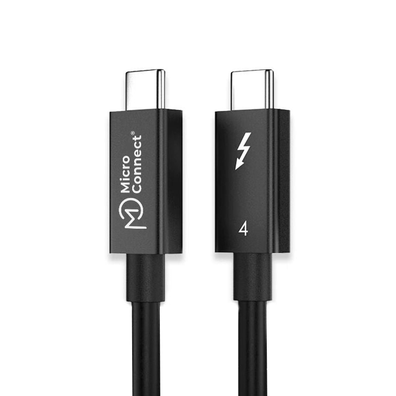 Microconnect TB4010 Thunderbolt cable 1 m 40 Gbit/s Black