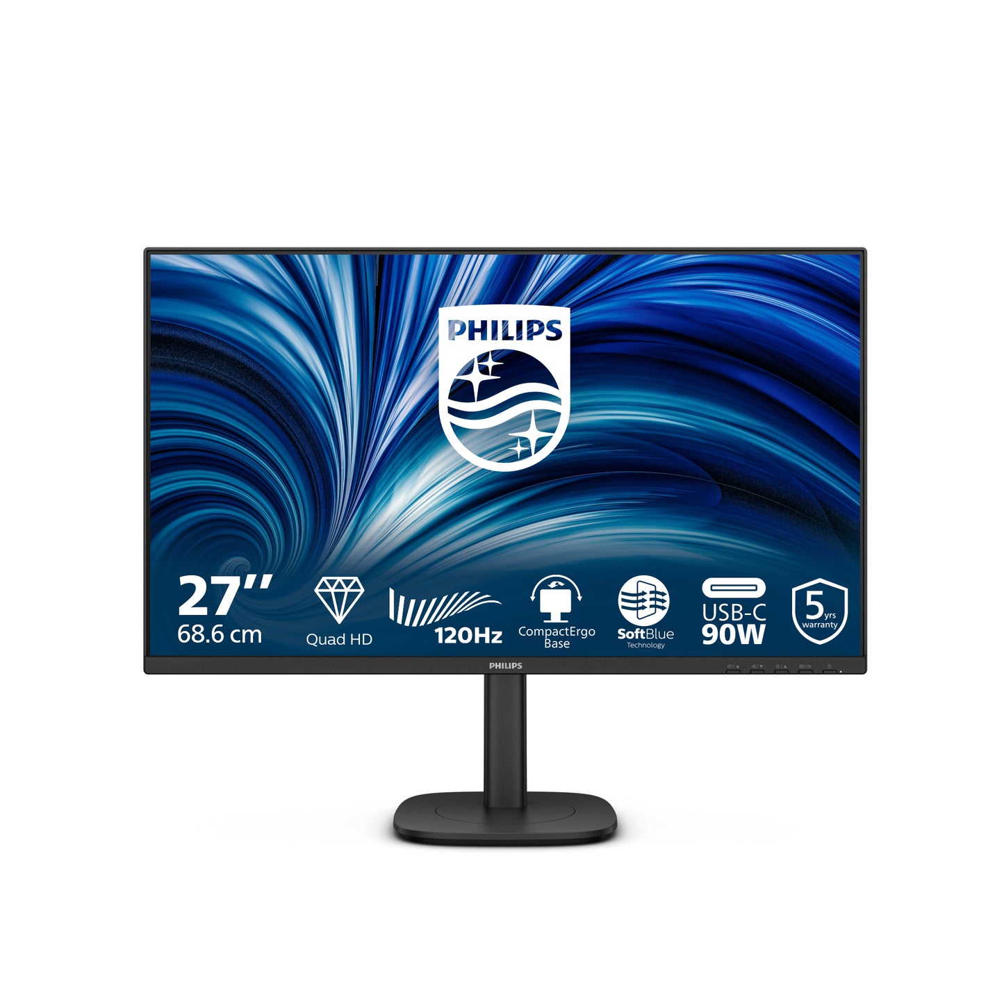 Philips 3000 series 27B2U3601/00 27" QHD IPS 120Hz Monitor