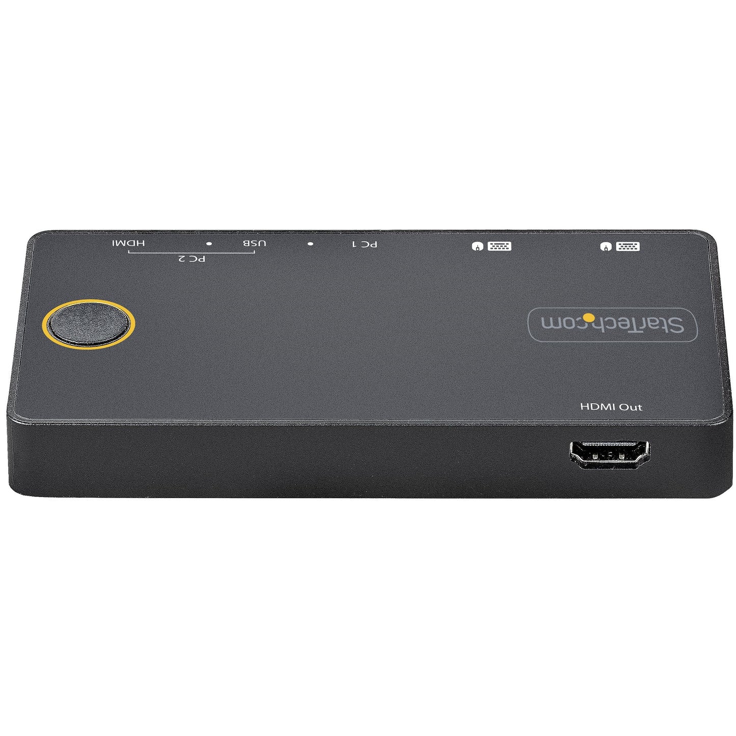 StarTech.com 2 Port Hybrid USB-A + HDMI & USB-C KVM Switch - Single 4K 60Hz HDMI 2.0