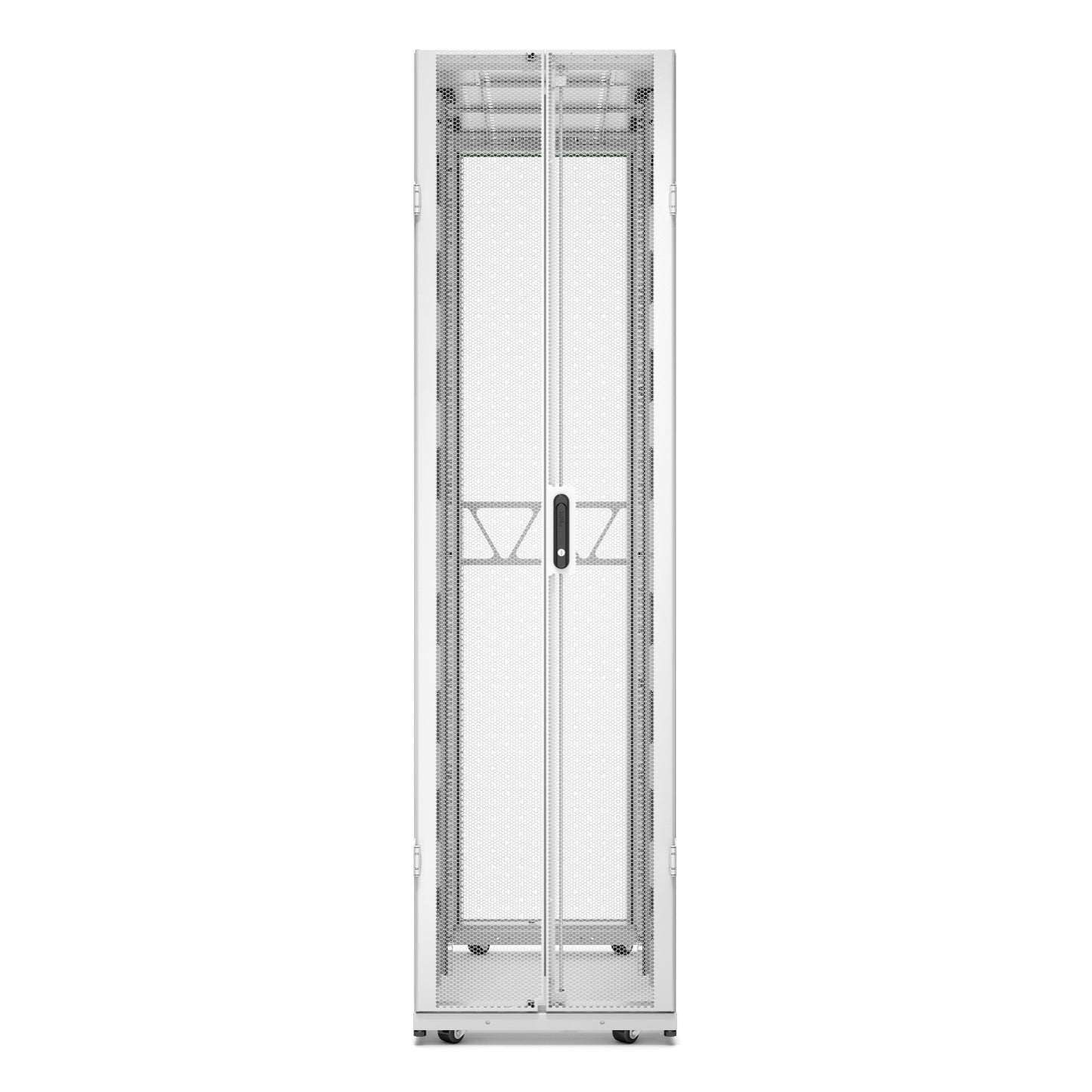 APC NetShelter SX Server Rack Gen 2, 48U, 2258H x 600W x 1200D mm, with Sides, White