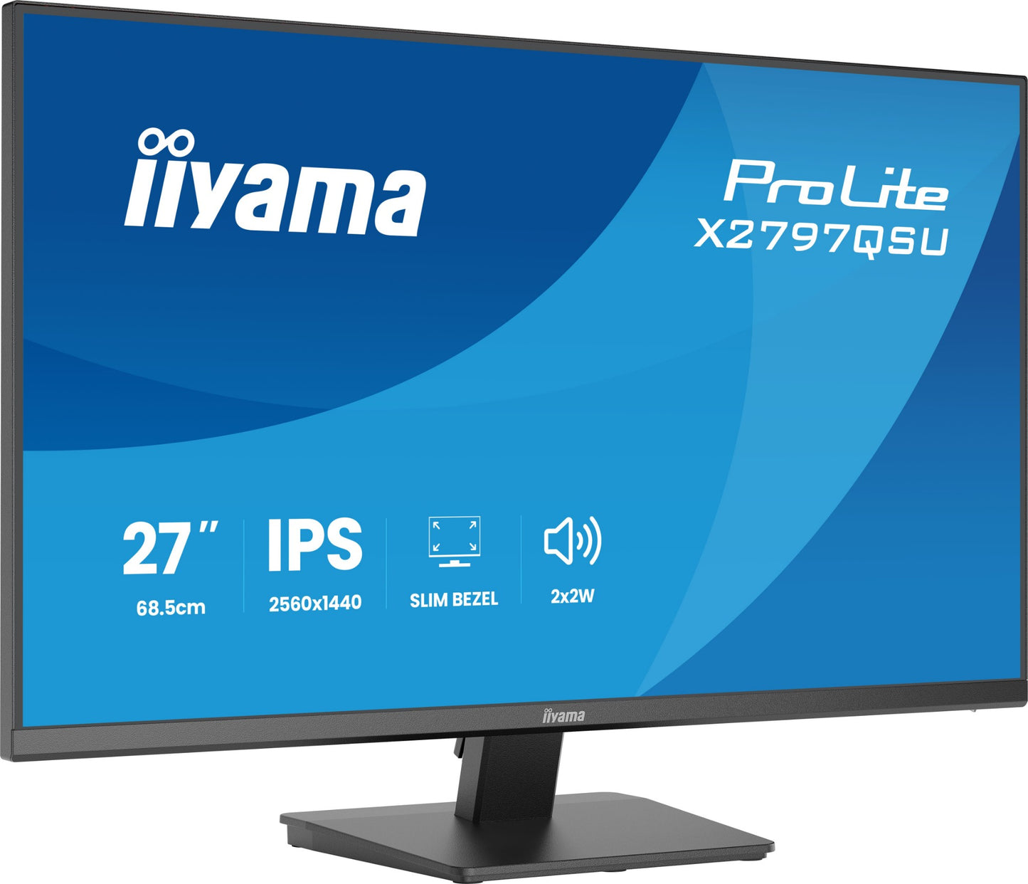 iiyama ProLite X2797QSU-B1 27" QHD IPS Monitor