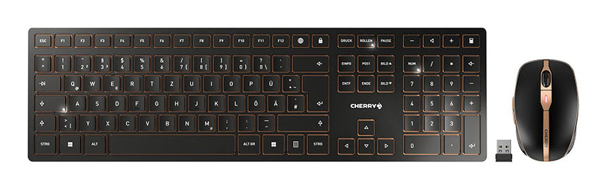 CHERRY DW 9100 included Wireless Keyboard & Mouse Combo (9100DE2)