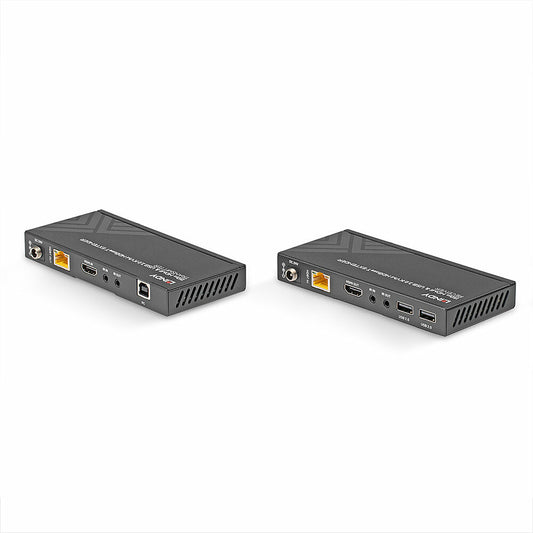 Lindy 150m Cat.6 HDMI 4K60, USB 2.0 & IR HDBaseT KVM Extender KVM Switch
