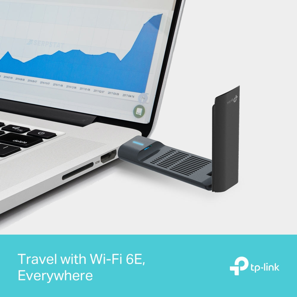 TP-LINK Archer AXE5400 Wi-Fi 6E High Gain Wireless USB Adapter