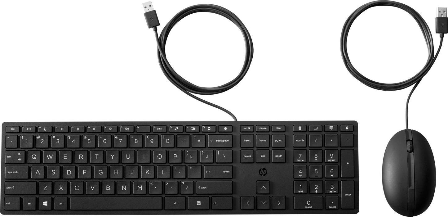 HP 320MK Wired Keyboard & Mouse Combo