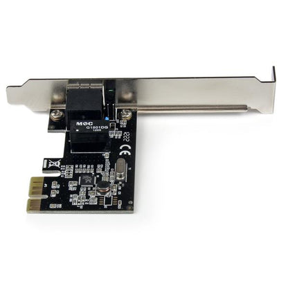StarTech.com 1 Port PCI Express PCIe Gigabit Network Server Adapter NIC Card - Dual