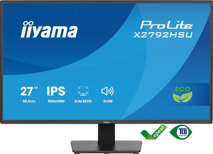 iiyama ProLite X2792HSU-B1 27" Full HD IPS 120Hz Monitor