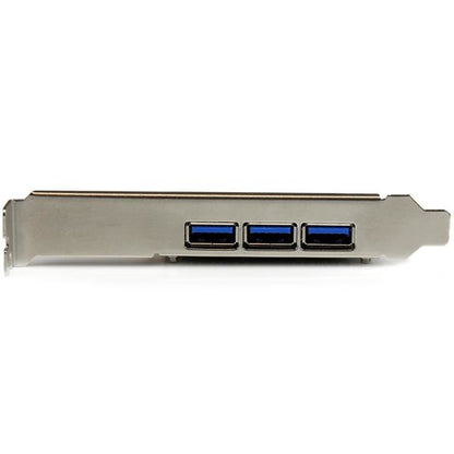 StarTech.com 4-Port PCI Express USB 3.0 Card - 5Gbps Hub