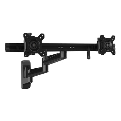 StarTech.com Wall Mount Dual Monitor Arm – Articulating Ergonomic VESA Wall Mount
