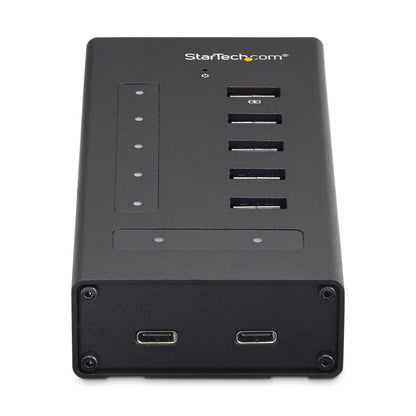 StarTech.com 7 Port USB C Hub - USB Type-C to 2x USB-C/5x USB-A - Commercial Metal
