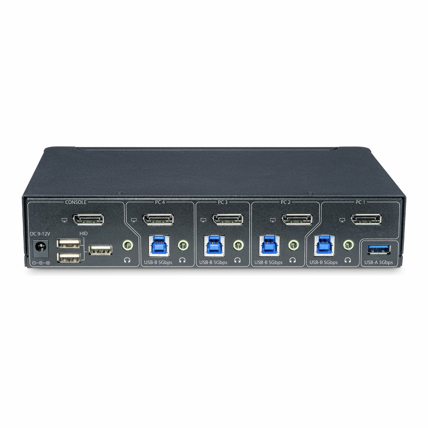 StarTech.com 4-Port DisplayPort KVM Switch, Single 4K 60Hz Monitor, 6x USB Ports