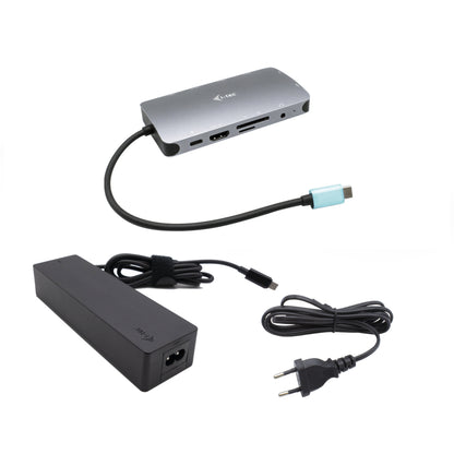 i-tec Metal Nano HDMI/VGA USB-C Docking Station 100W