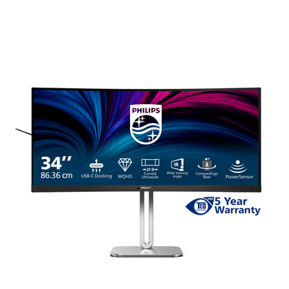 Philips 5000 series 34B2U5600C/00 34" UWQHD VA 120Hz Curved Monitor