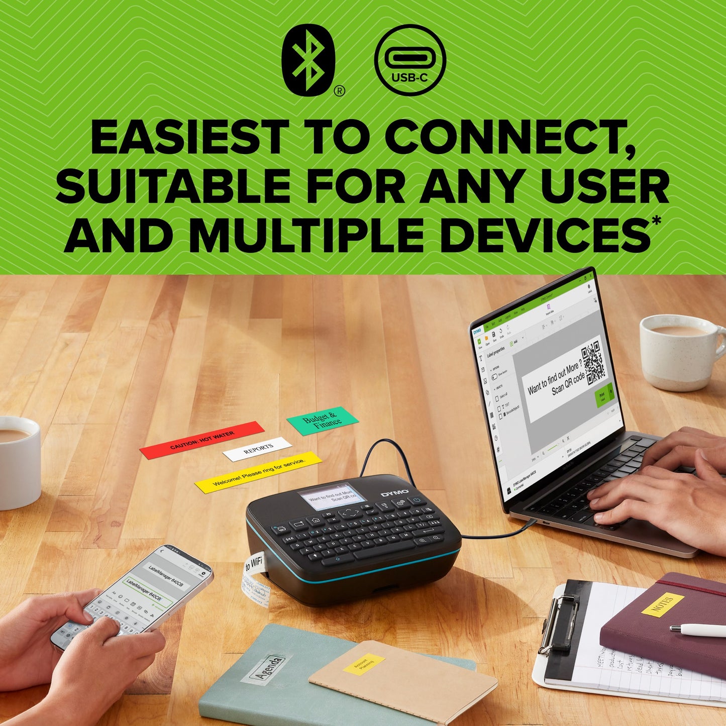 DYMO LabelManager Executive 640 CB Portable Label Printer | Compact Label Maker