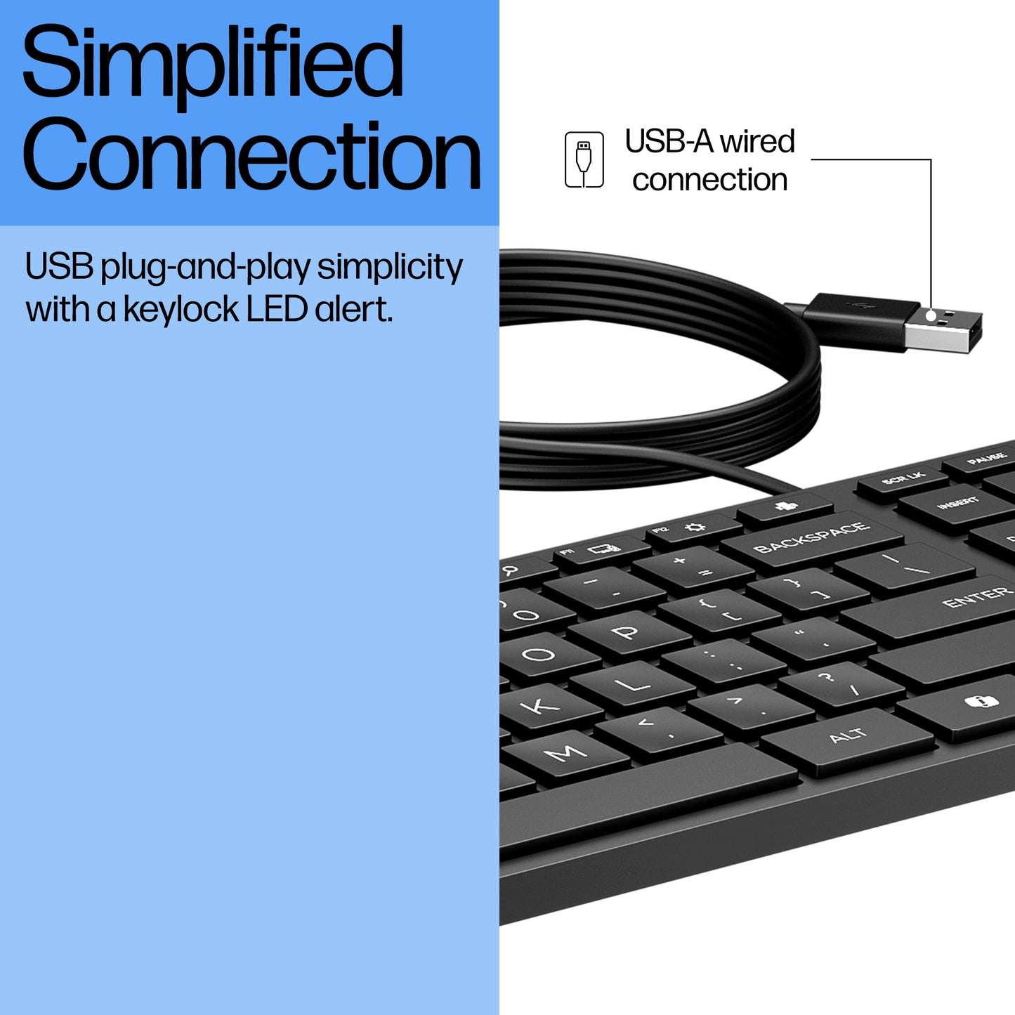 HP 320K Wired Keyboard (37UTUUW)