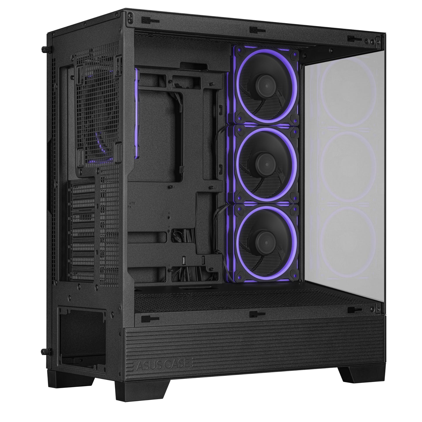 ASUS A31 Plus TG ARGB BLACK Midi Tower PC Case