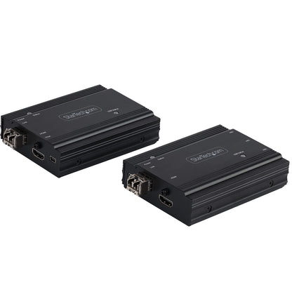 StarTech.com 4K HDMI KVM Extender over Fiber - HDMI Video & USB Remote KVM KVM Switch